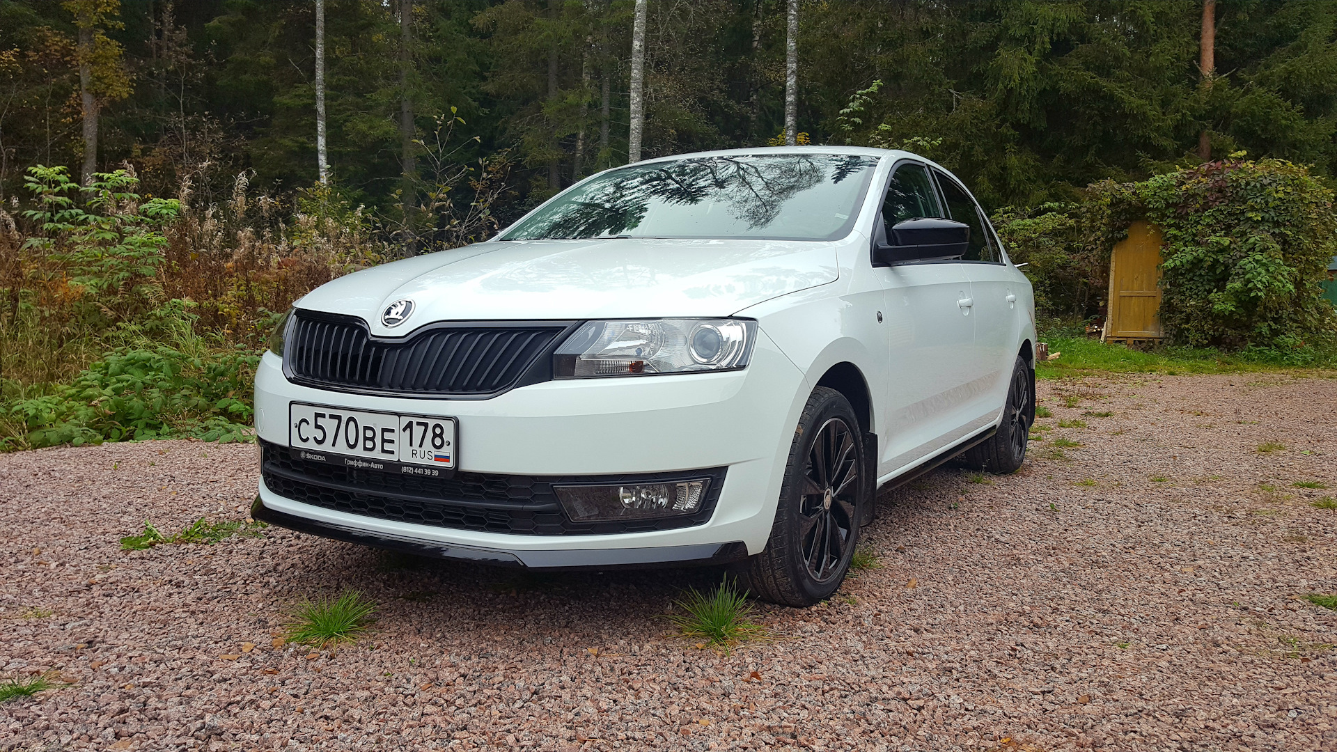 Skoda Rapid (1G) 1.6 бензиновый 2016 | Monte-Carlo на DRIVE2