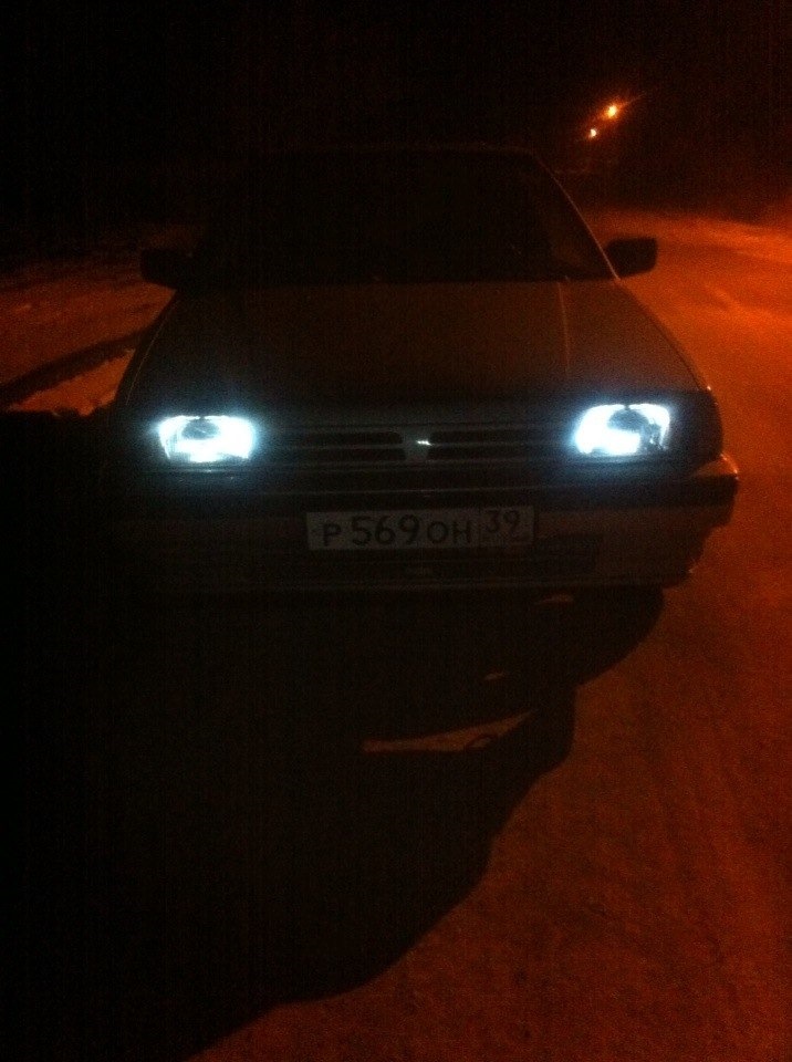 Переживаем лютые морозы)) — Nissan Sunny (N13), 1,6 л, 1986 года ...