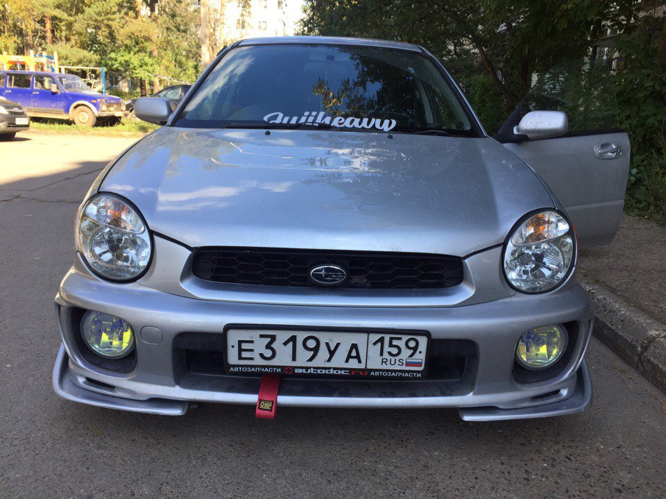Элероны на передний бампер, на пороги ждут установки! — Subaru Impreza ...
