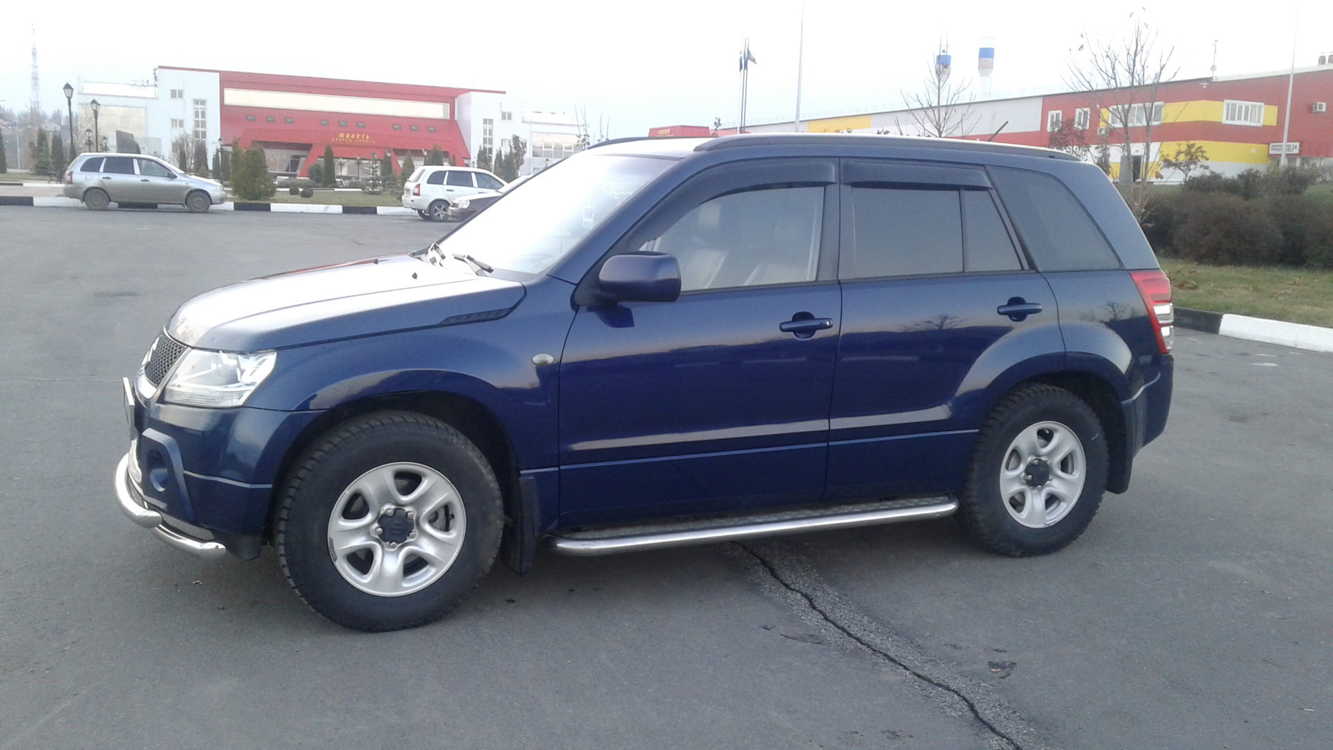 Сузуки Гранд Витара 2008 синий. Сузуки Гранд Витара синяя. Suzuki Vitara Blue.