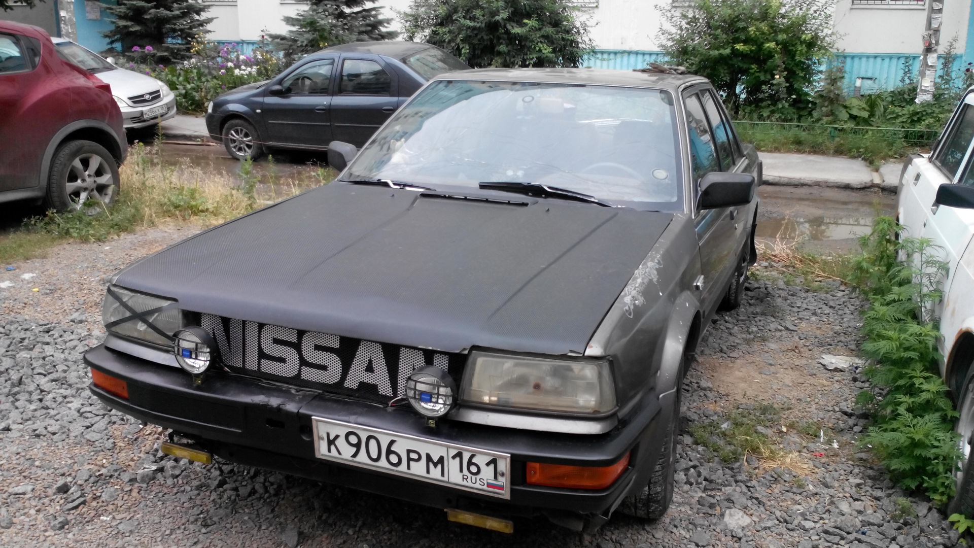 Nissan Bluebird (T12/T72) 2.0 бензиновый 1986 | серый птиц на DRIVE2