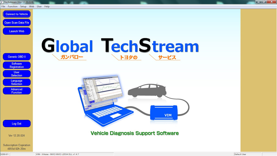 RAV4 (III) ACA 31W Немного кастомизации при помощи Toyota TechStream ...