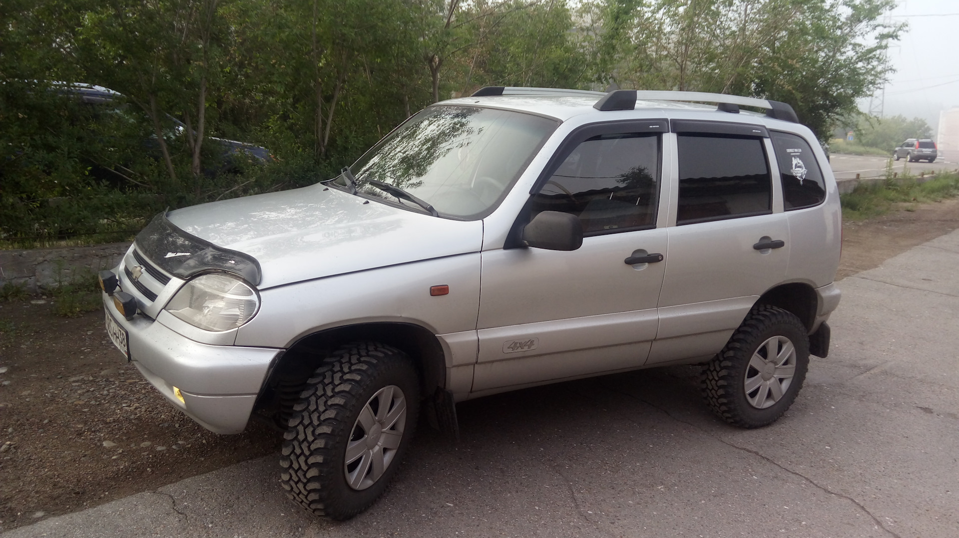 Chevrolet Niva 2007 рейлинги