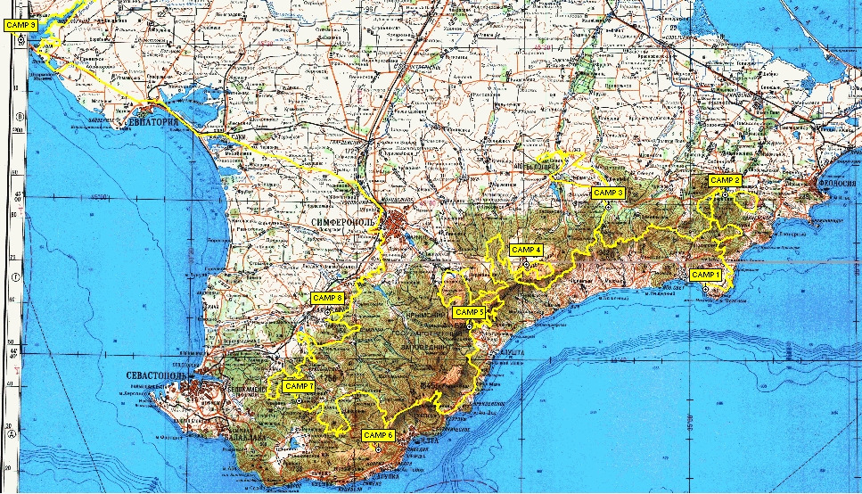 Карта крыма владиславовка на карте