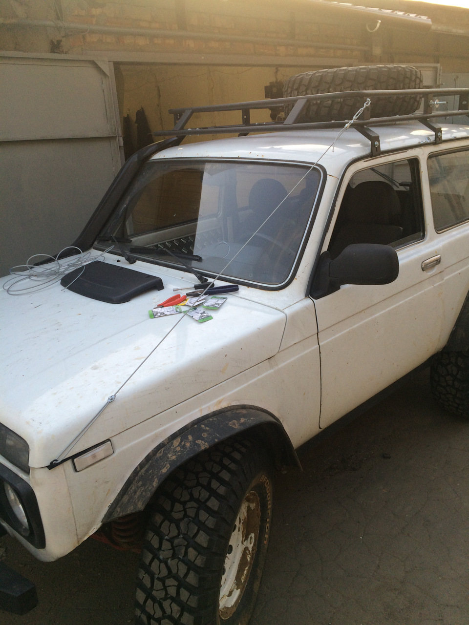 Веткорезы — Lada 4x4 3D, 1,7 л, 2010 года | стайлинг | DRIVE2