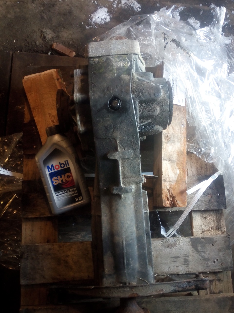 Редуктор ФАУ пришёл. — Audi A8 (D2)