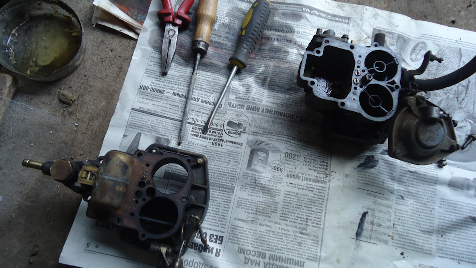 Ремонт ДААЗ 2105 и его чистка — ИЖ Москвич 412, 1,5 л, 1976 года ...