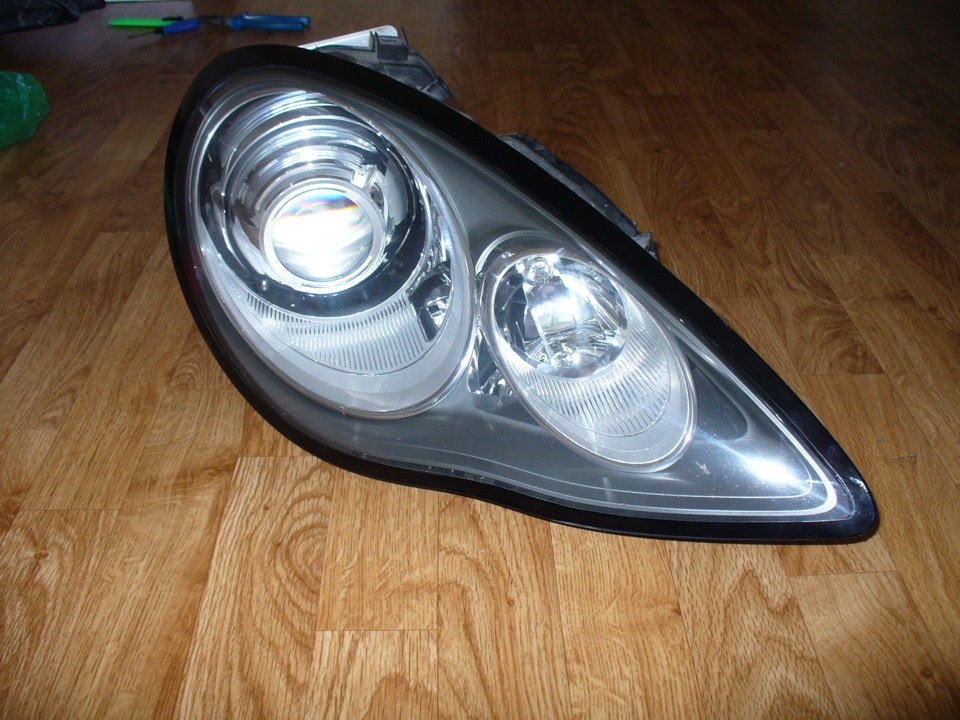 Porsche Panamera покраска отражателей фар в черный мат — Сообщество ...