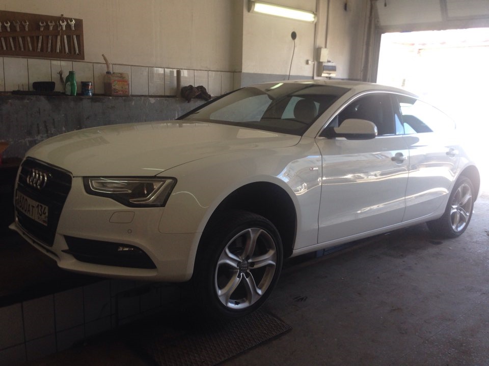 Меняем подшипник ступицы! — Audi A5 Sportback (1G), 2 л, 2012 года ...