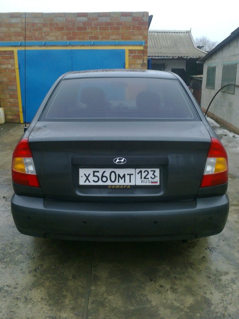 Решил добавить немного фоточек машины) — Hyundai Accent (2G), 1,5 л, 2008  года | фотография | DRIVE2