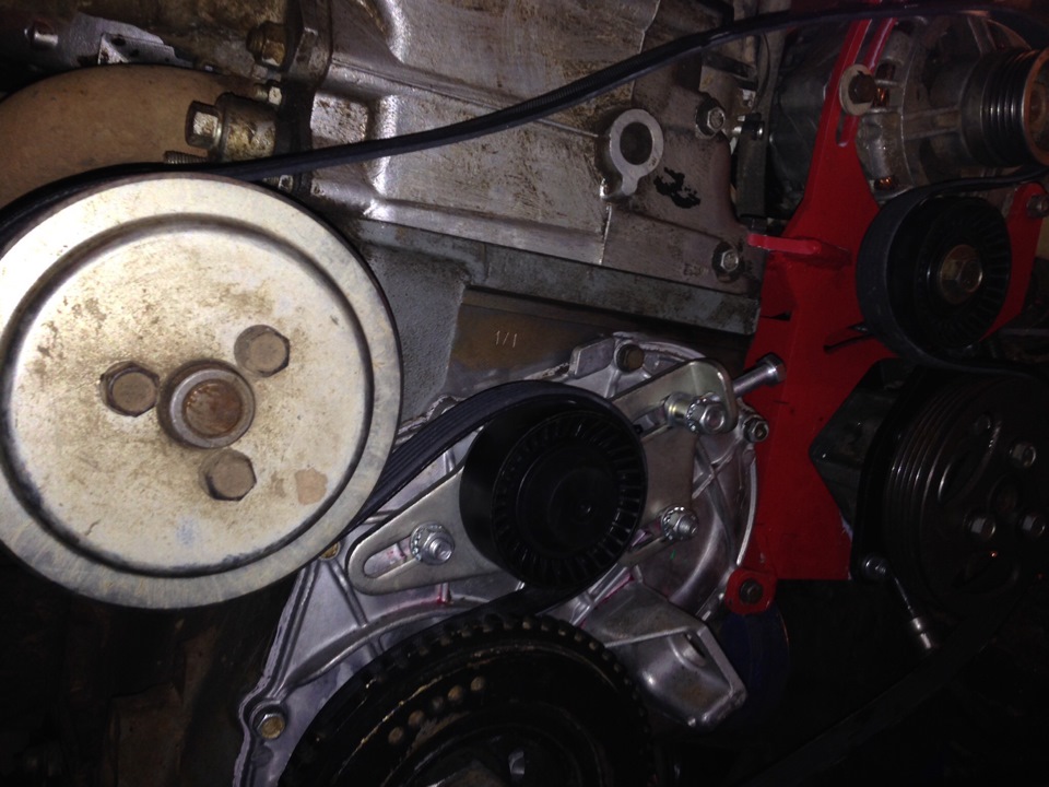 Установка гидроусилителя и генератора от шнивы — Lada 4x4 3D, 1,7 л ...