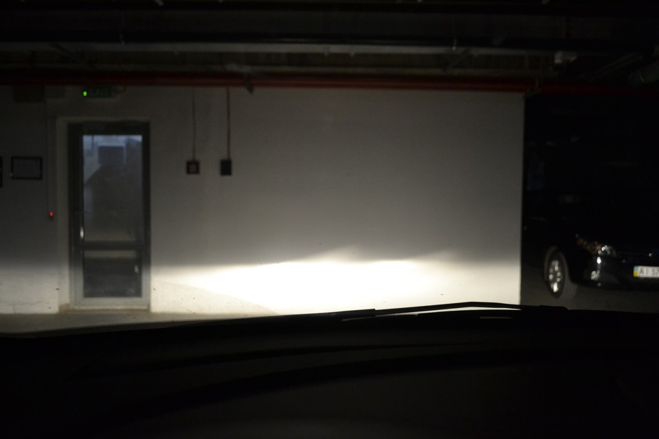 ближний и противотуманные фары. — Opel Meriva (A)