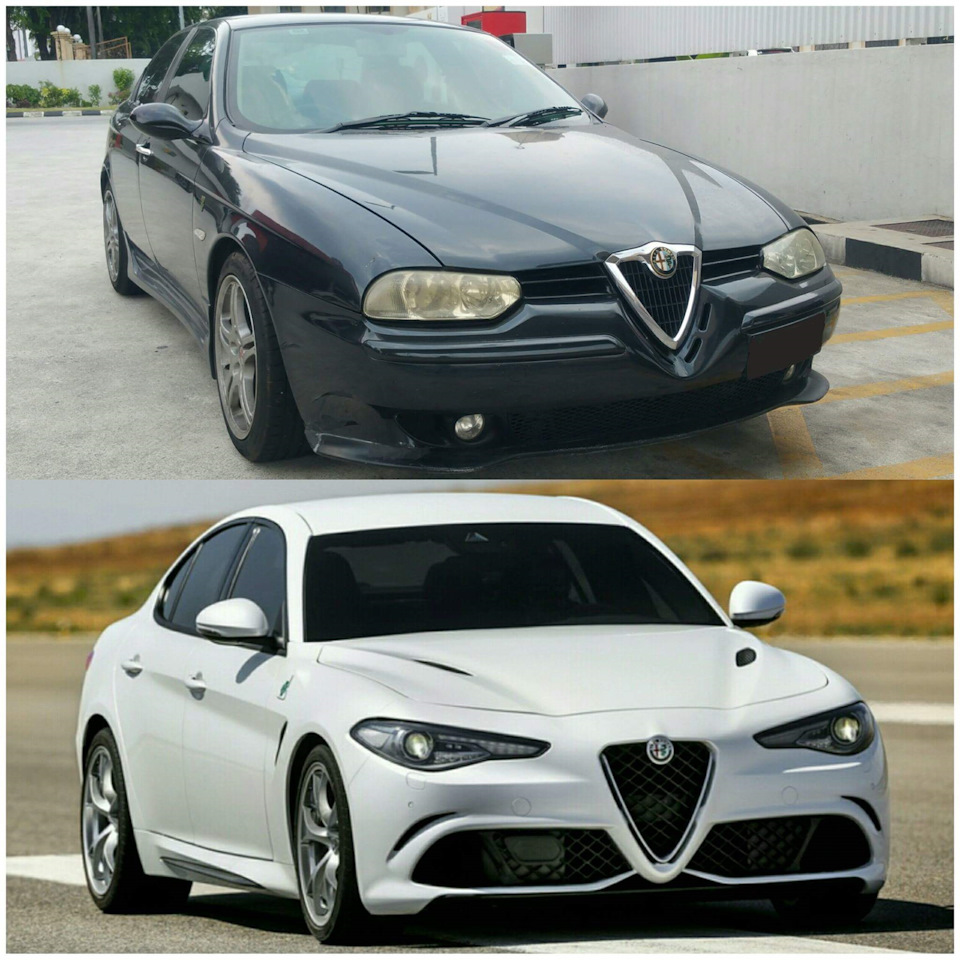 Два в одном. 156 и 159 в облике Giulia QV — Alfa Romeo 159, 2,4 л, 2007  года | стайлинг | DRIVE2