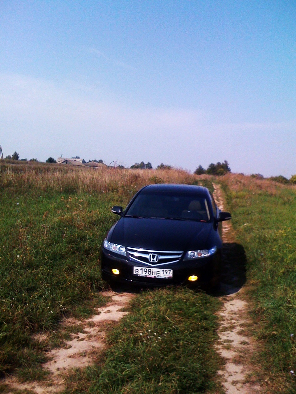 Спалил свой номер — Honda Accord (7G), 2,4 л, 2007 года | просто так |  DRIVE2