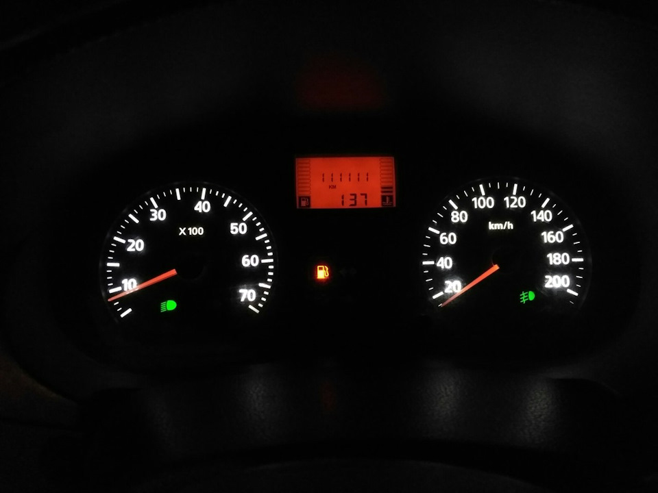 Пересвет приборной панели логан (проще некуда)! — Renault Logan (1G), 1 ...