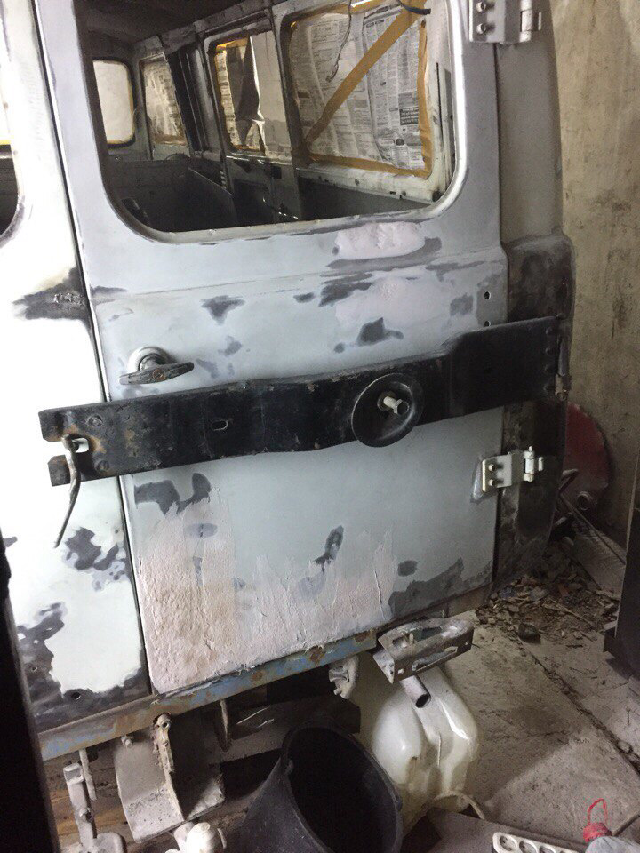 Приделали калитку от 469 на буханку — УАЗ 3962, 2,9 л, 1995 года ...