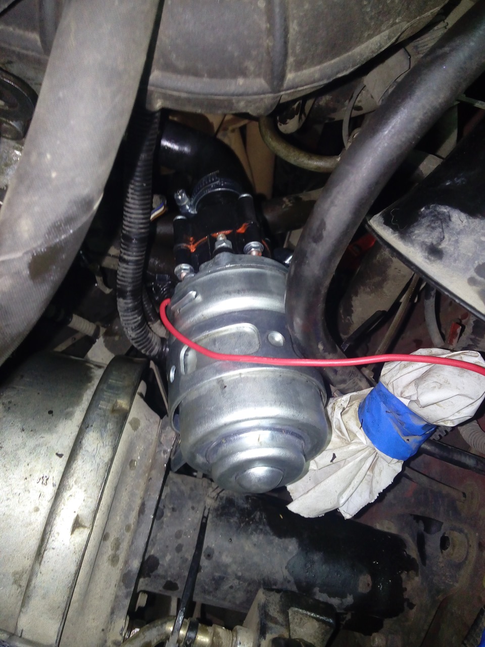 Установка электропомпы на СО — ЗАЗ 1103, 1,3 л, 2010 года | тюнинг | DRIVE2