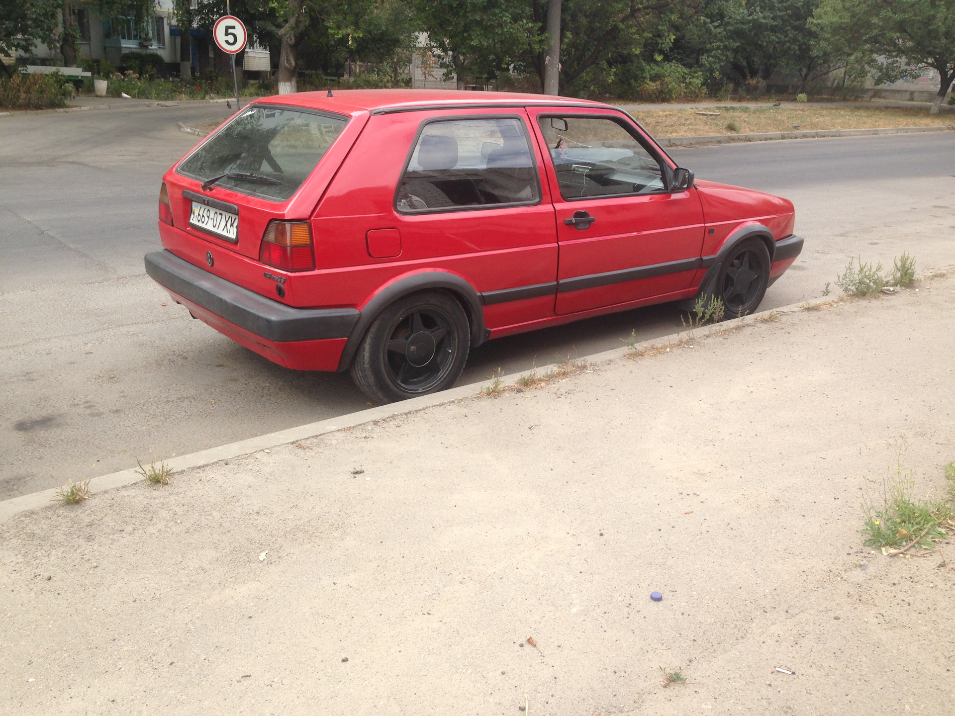 Golf 2 задние