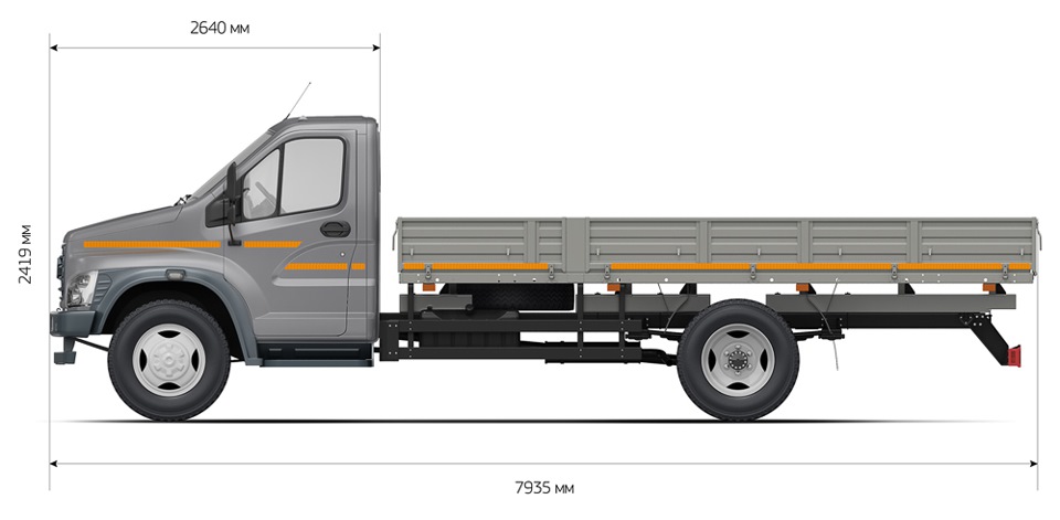 Газон некст бортовая фото ГАЗон NEXT - DRIVE2