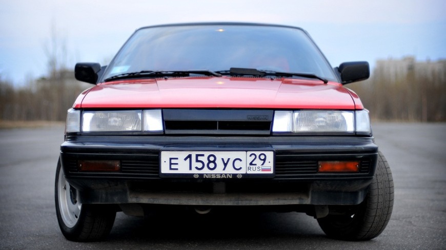 nissan sunny ii coupe (b12) передний бампер nissan sunny ii coupe (b12) передний бампер