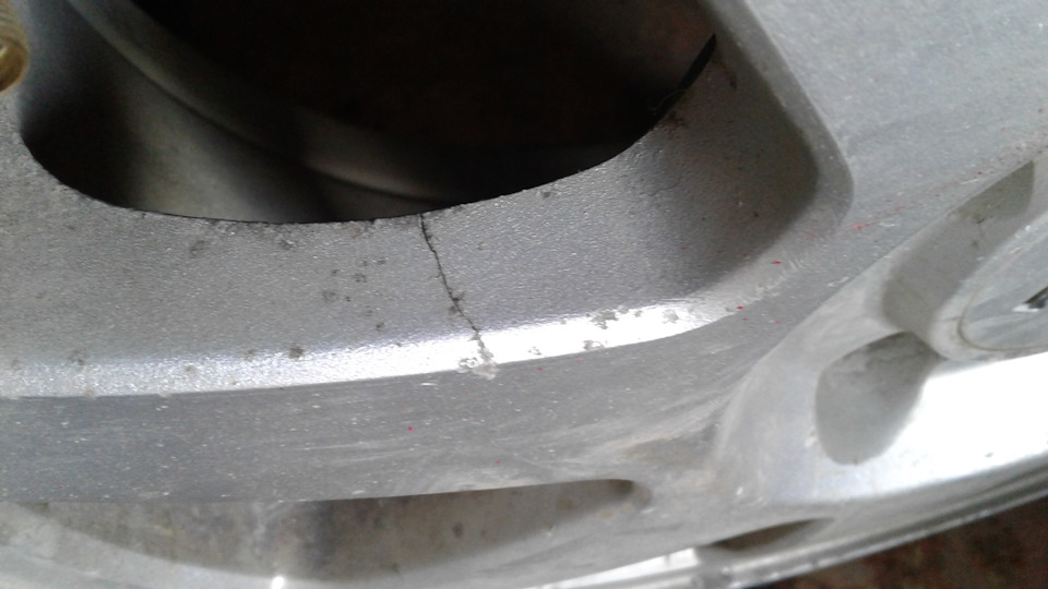 Треснул диск — Honda Accord (6G), 2 л, 1997 года | колёсные диски | DRIVE2