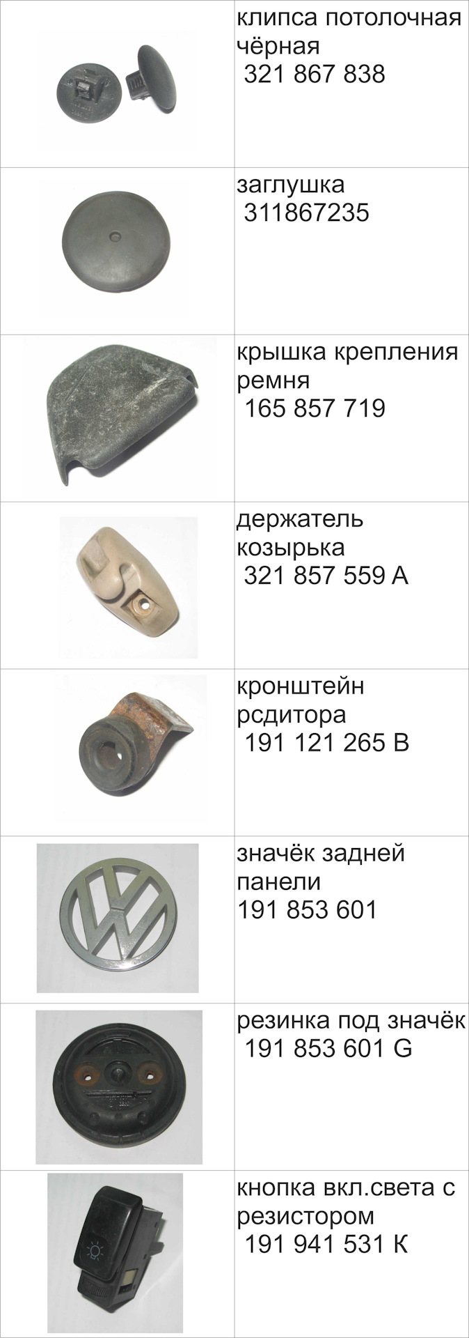 321857559 Крепление солнцезащитного козырька для Volkswagen Passat VAG ...