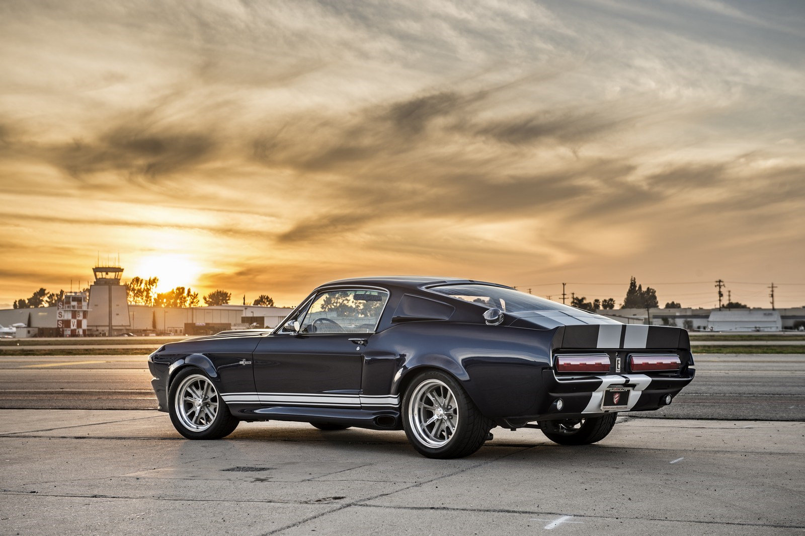 Ford Mustang Shelby gt500 1967 красный