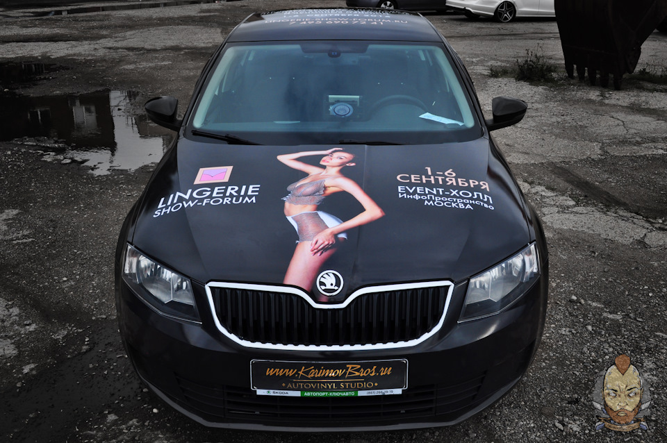 Рекламная оклейка авто — KarimovBros. Studio на DRIVE2