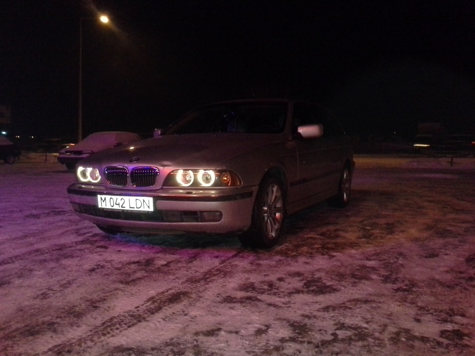 Рестайлинговыйе фары — BMW 5 series (E39), 2 л, 1998 года | стайлинг ...