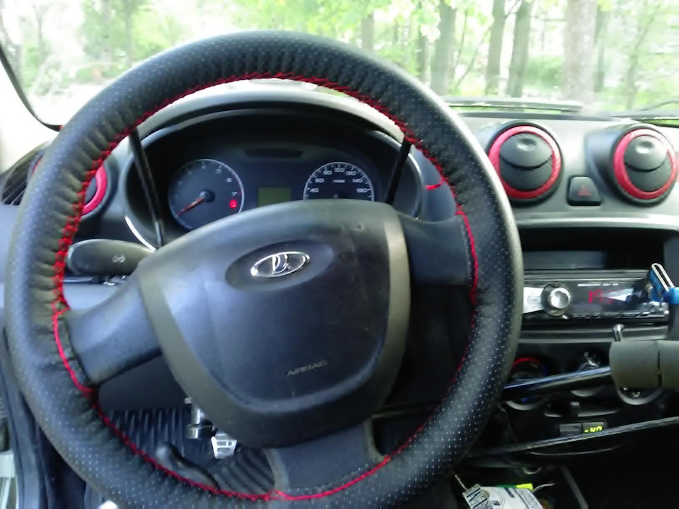 Доработка салона своими руками — Lada Гранта, 1,6 л, 2012 года ...