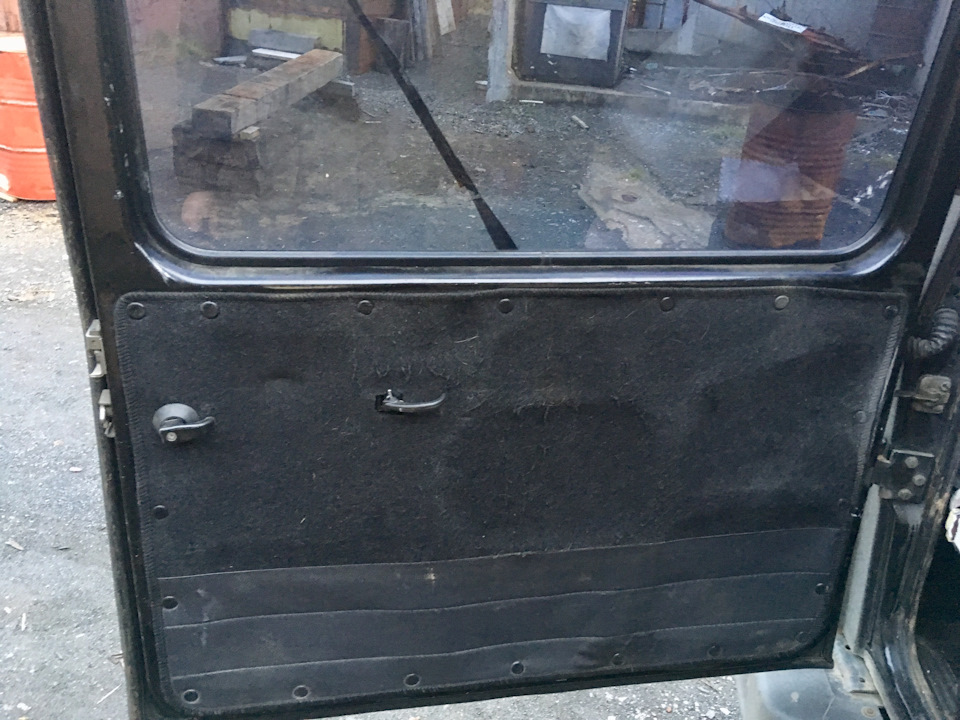 Альтернатива ручке внутренней двери задка. — УАЗ 31514, 2,3 л, 2012 ...