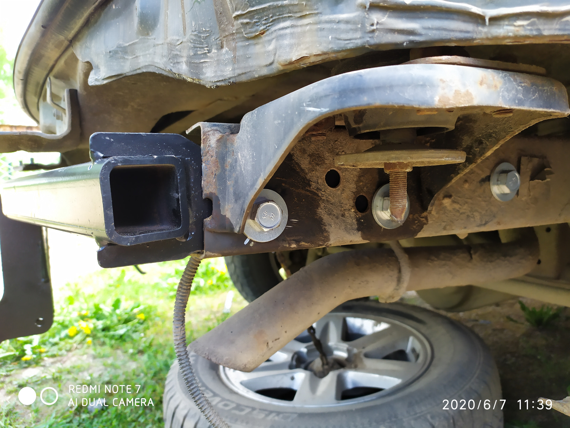 Установка ТСУ "Трейлер". — Great Wall Hover, 2,4 л, 2012 года | своими ...