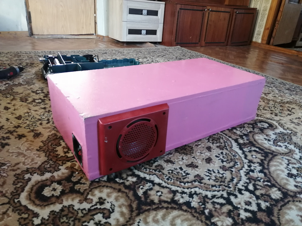 Сабвуфер. Времянка. — Lada 11113 Ока, 0,7 л, 2001 года | автозвук | DRIVE2