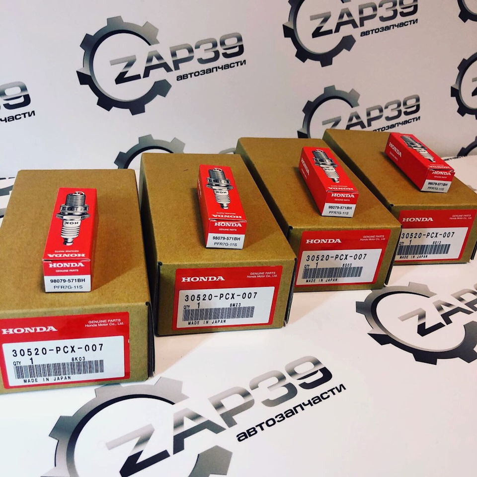 Оригинальные катушки зажигания и свечи Honda. — Zap39.ru на DRIVE2