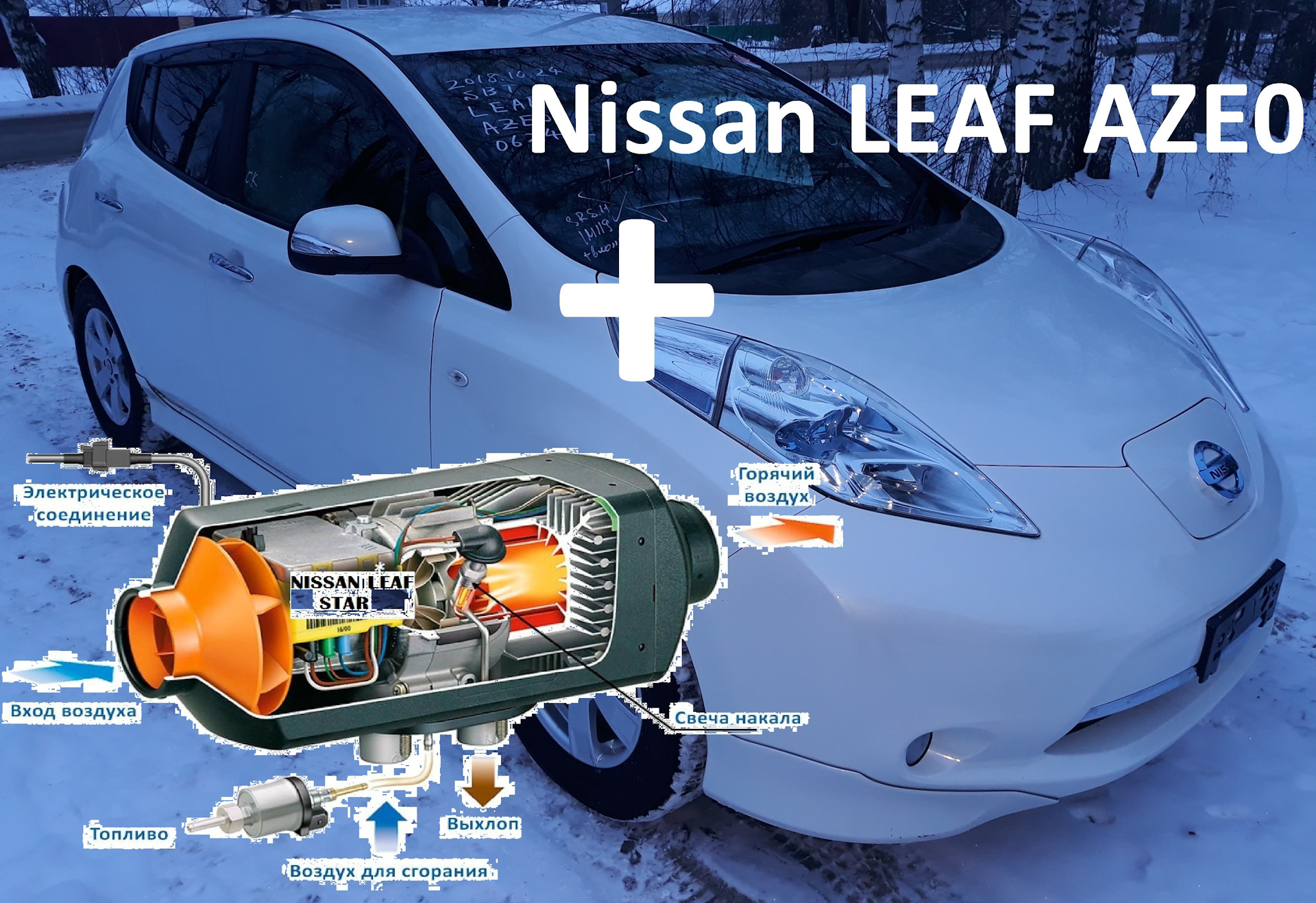 Дизельный обогреватель — Nissan Leaf (1G), 2013 года | тюнинг | DRIVE2