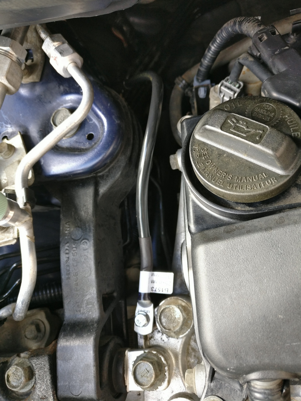 Замена провода массы двигателя и акпп — Honda Civic 4D (8G), 1,8 л ...