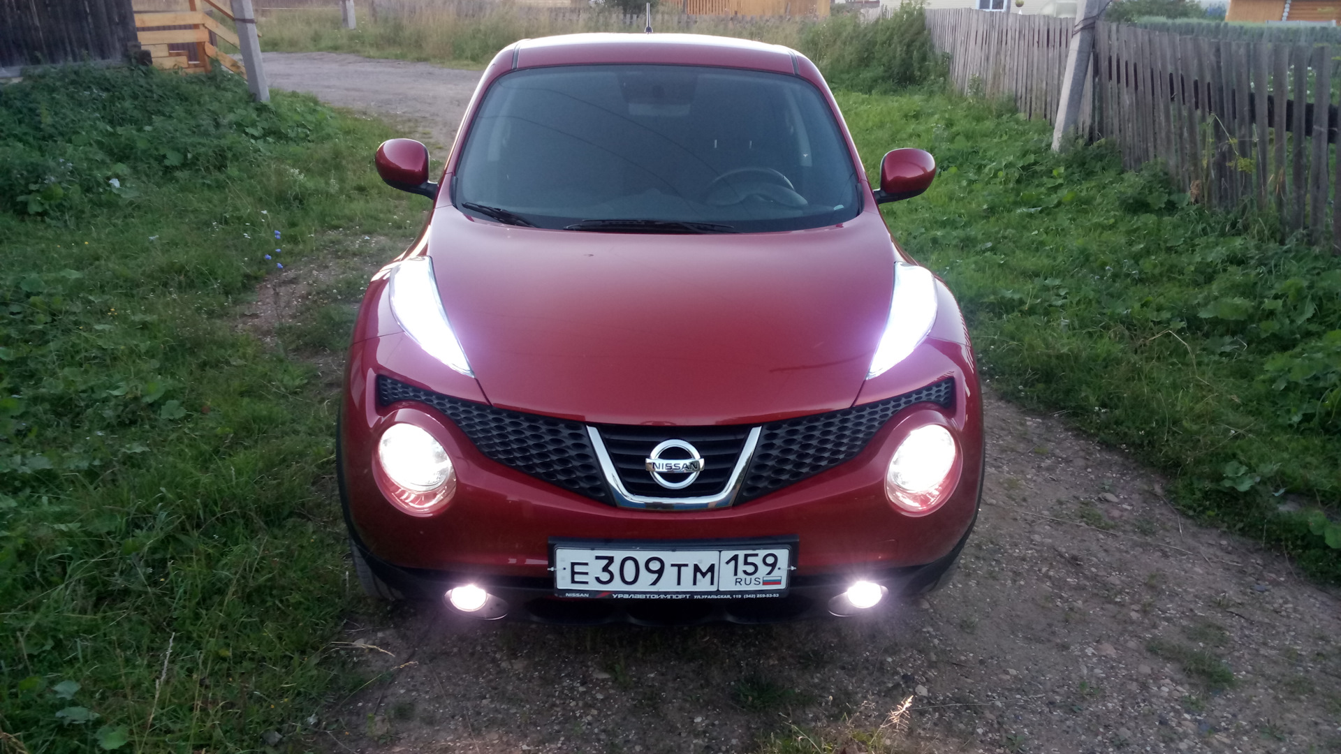 Nissan Juke Гжель