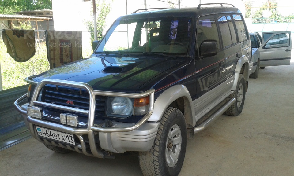 Мицубиси паджеро расход. 2.8 Td at. Mercedes 5350td 1995г.