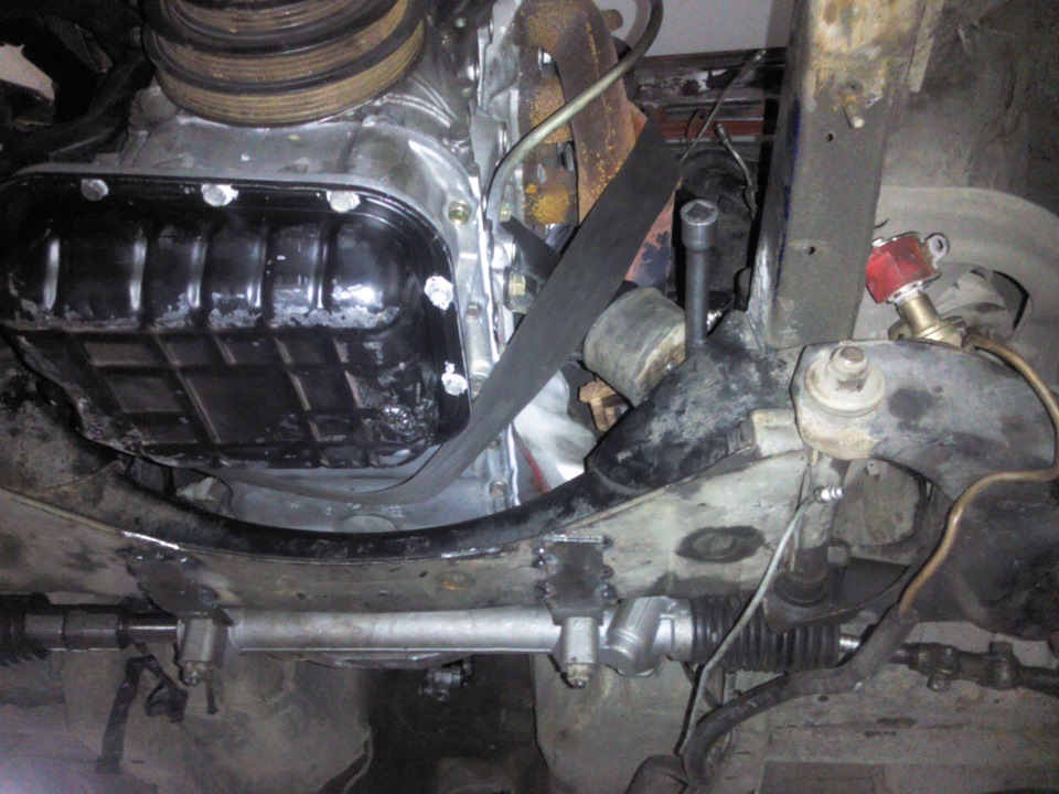 Установка рейки иж ода под sr20de — Lada 21033, 2 л, 1982 года | своими ...