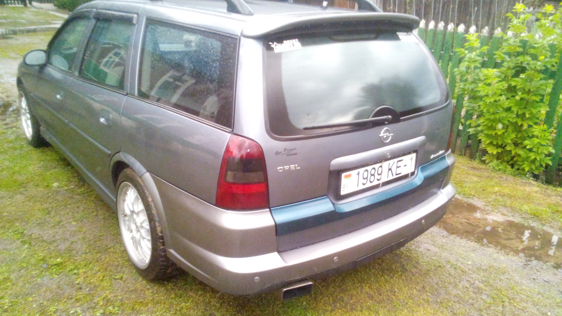 Накладка Zender — Opel Vectra B, 2,6 л, 2001 года | тюнинг | DRIVE2