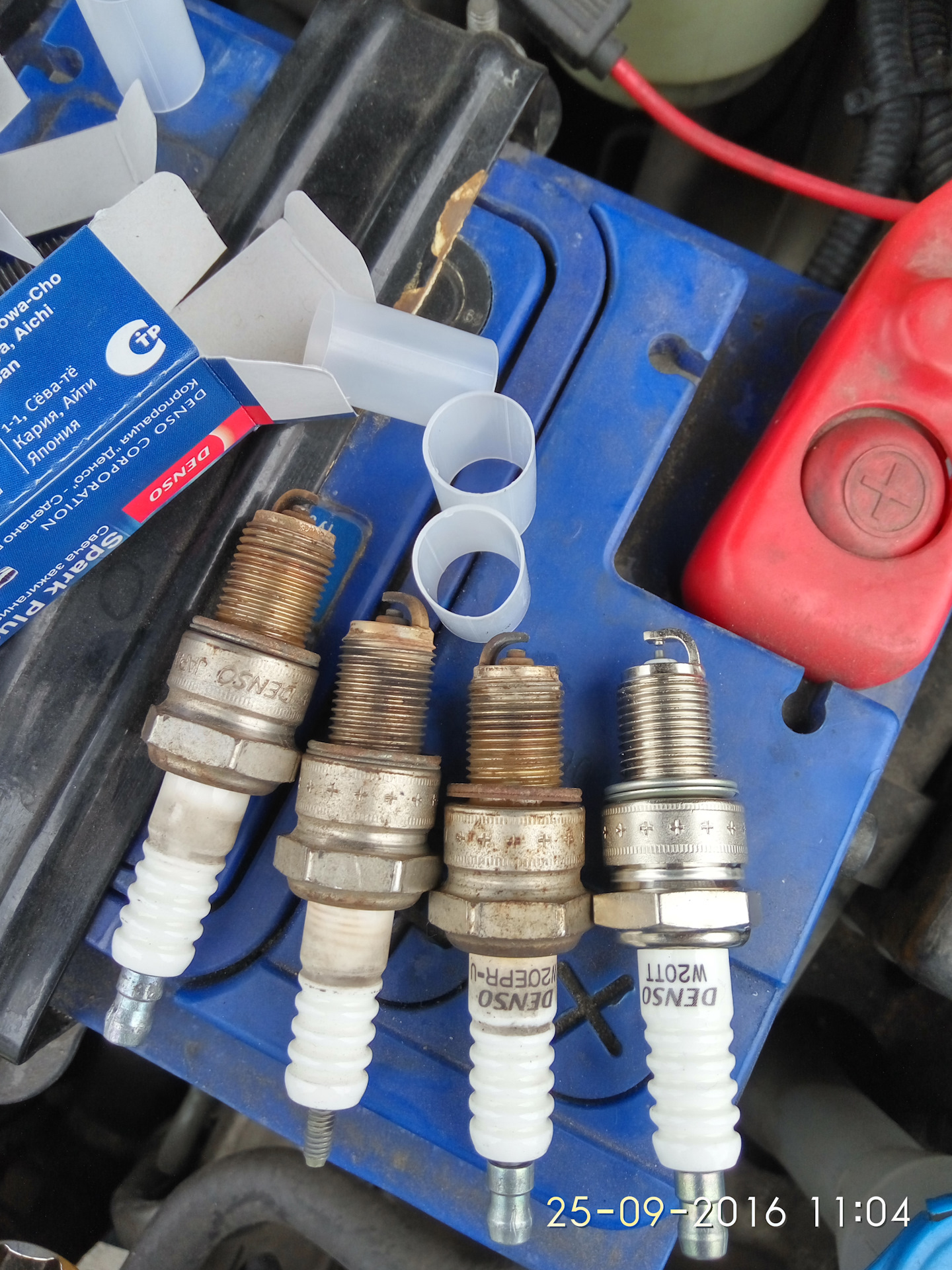 Вырезка катализатора и замена свечей — Daewoo Lanos, 1,5 л, 2008 года ...