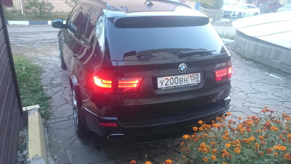 Задние фонари DEPO 444-1961FXAE-S + насадки… — BMW X5 (E70), 3 л, 2009 ...