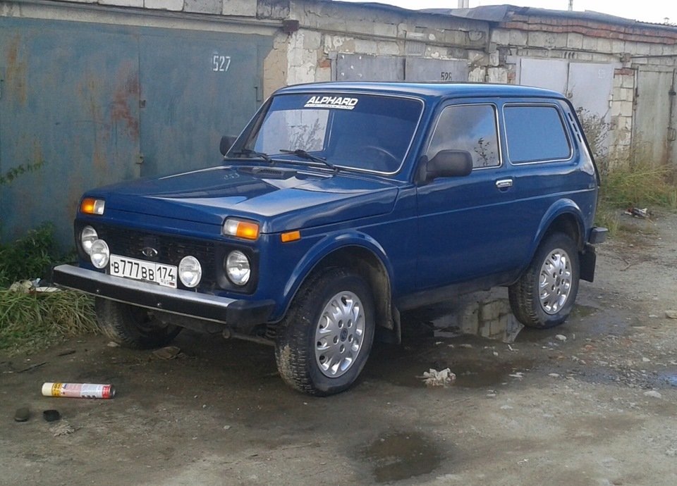придаем вид! — Lada 4x4 3D, 1,7 л, 2010 года | стайлинг | DRIVE2