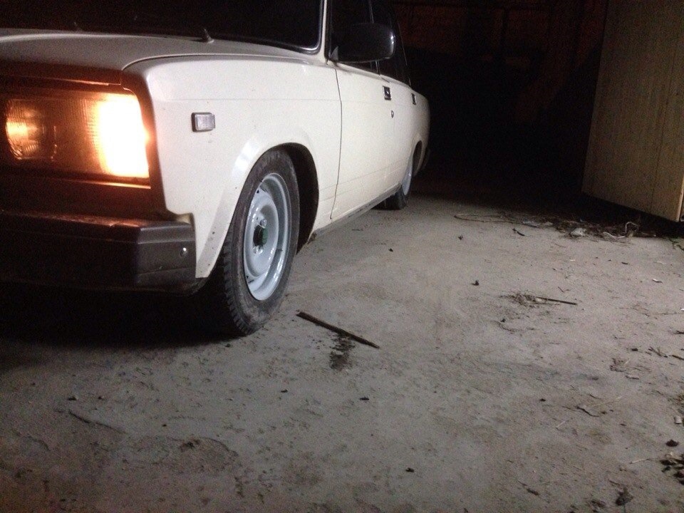 габариты в американском стиле — Lada 2107, 1,6 л, 1991 года ...