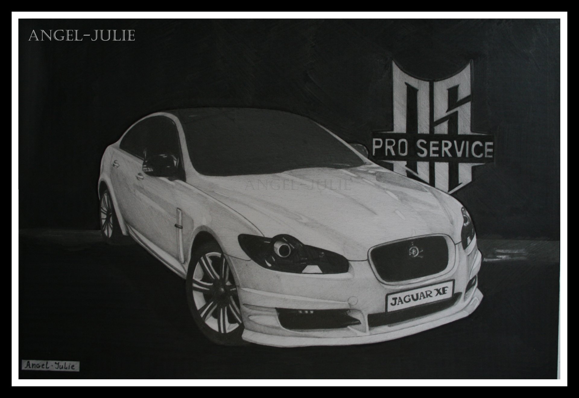 Рисунок Jaguar XF Desined by Pro-Service + Видео! — DRIVE2