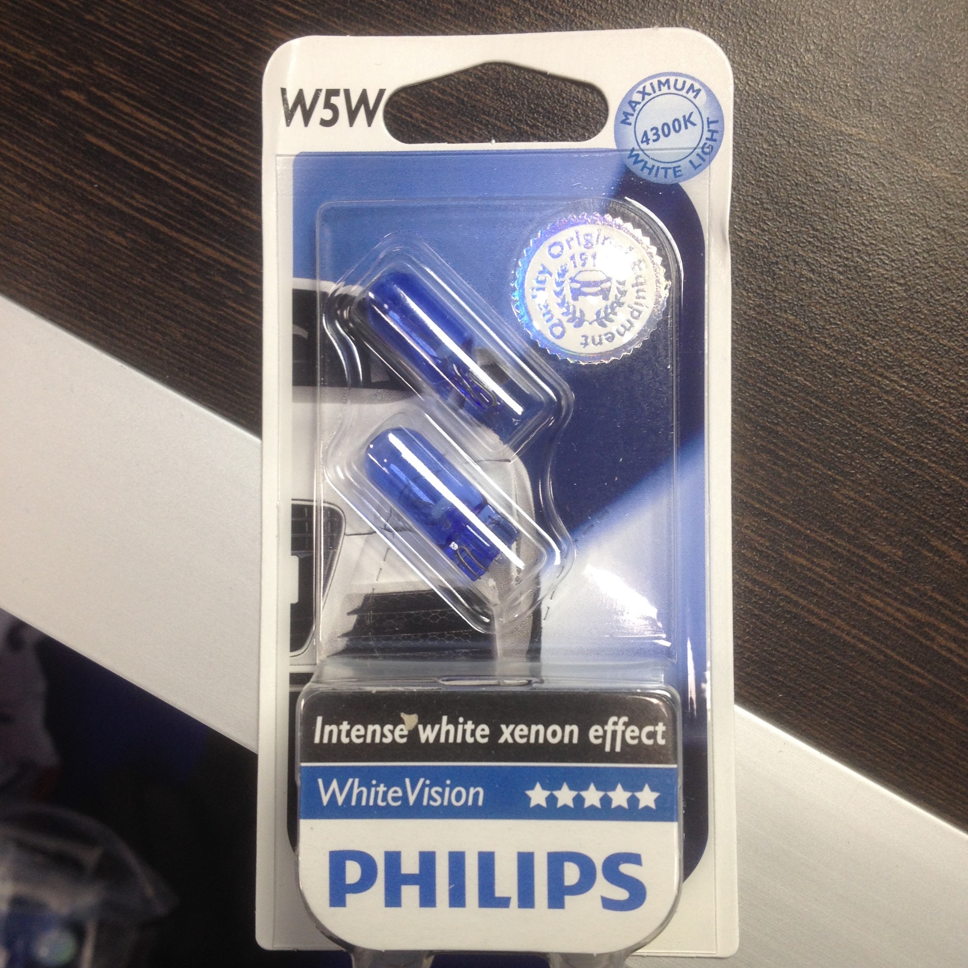 Philips white w5w