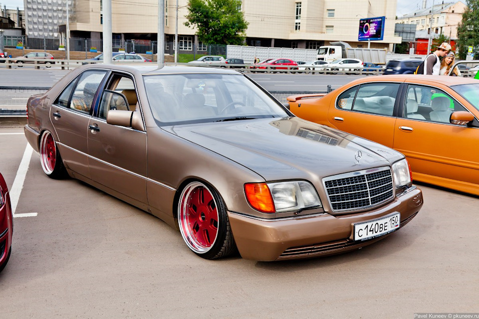 Mercedes Benz w140 stance