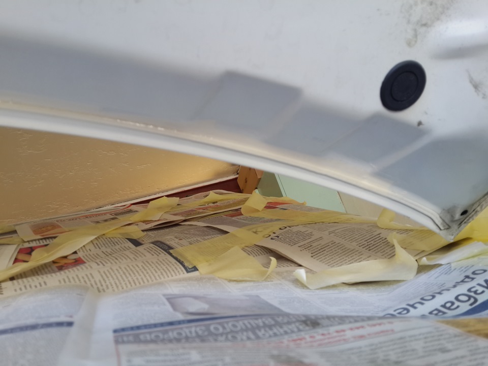 Вообщем как для самоделкина, хорошо.Побрызгаю антикоррозионкой Хадо, и вообще нифега не будет видно. — KIA Sorento (2G)