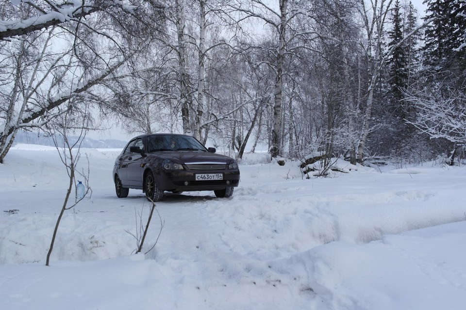 С крещением! — Lada Приора хэтчбек, 1,6 л, 2009 года | просто так | DRIVE2