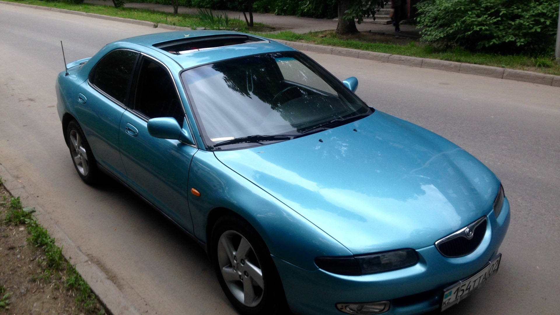 Mazda Xedos 6 2.0 бензиновый 1993 | Небесно голубой на DRIVE2